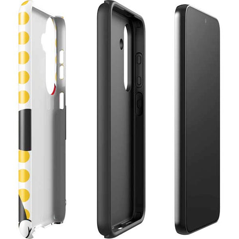 Disney Minnie Mouse Profile Yellow Dots Galaxy S24 Plus Impact Case