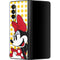 Disney Minnie Mouse Profile Yellow Dots Galaxy Z Fold3 5G Skin