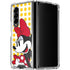Disney Minnie Mouse Profile Yellow Dots Galaxy Z Fold4 5G Clear Case