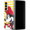 Disney Minnie Mouse Profile Yellow Dots Galaxy Z Fold4 5G Skin