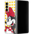 Disney Minnie Mouse Profile Yellow Dots Galaxy Z Fold4 5G Skin