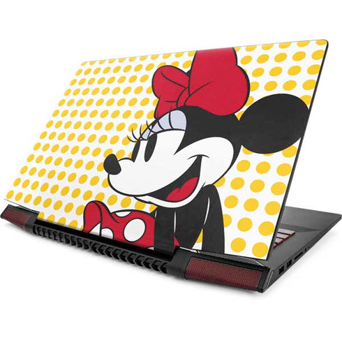 Disney Minnie Mouse Profile Yellow Dots Lenovo IdeaPad Skin