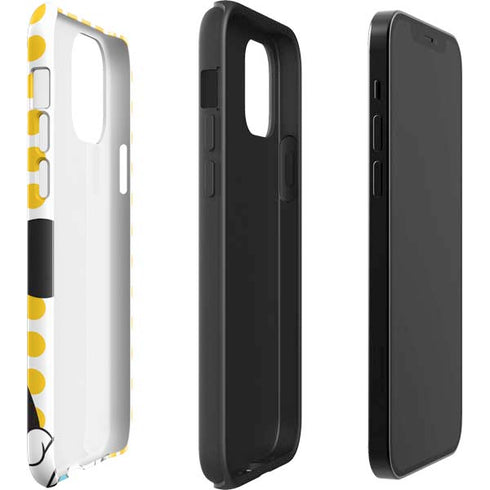 Disney Minnie Mouse Profile Yellow Dots iPhone 12 Pro Impact Case