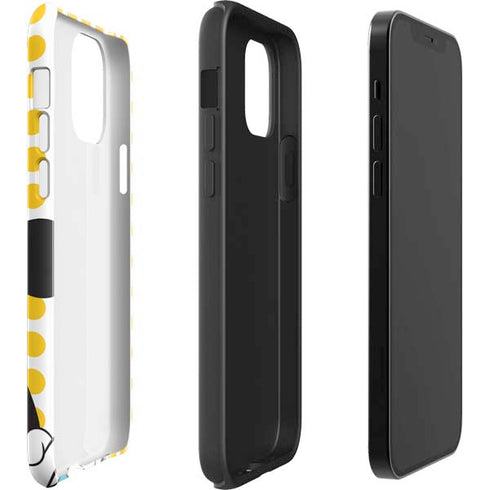 Disney Minnie Mouse Profile Yellow Dots iPhone 12 Pro Max Impact Case