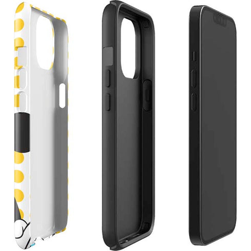 Disney Minnie Mouse Profile Yellow Dots iPhone 15 Plus Impact Case