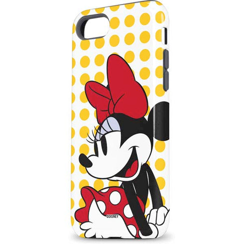Disney Minnie Mouse Profile Yellow Dots iPhone 7 Pro Case