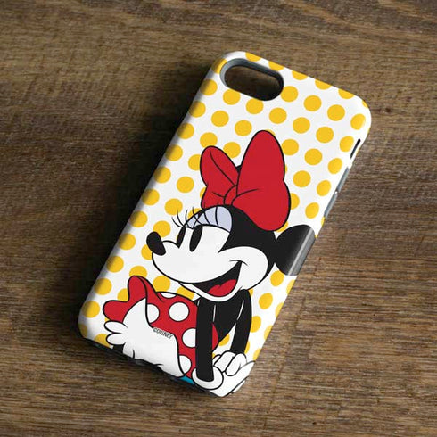 Disney Minnie Mouse Profile Yellow Dots iPhone 7 Pro Case