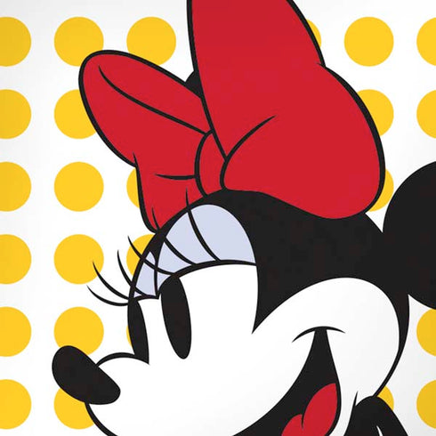Disney Minnie Mouse Profile Yellow Dots iPhone XS Max Skin