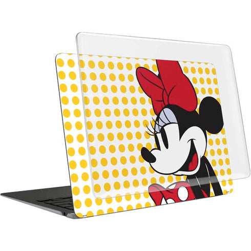 Disney Minnie Mouse Profile Yellow Dots MacBook Air 13in M1 (2021) Case plus Skin