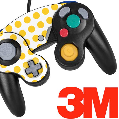 Disney Minnie Mouse Profile Yellow Dots Nintendo GameCube Controller Skin