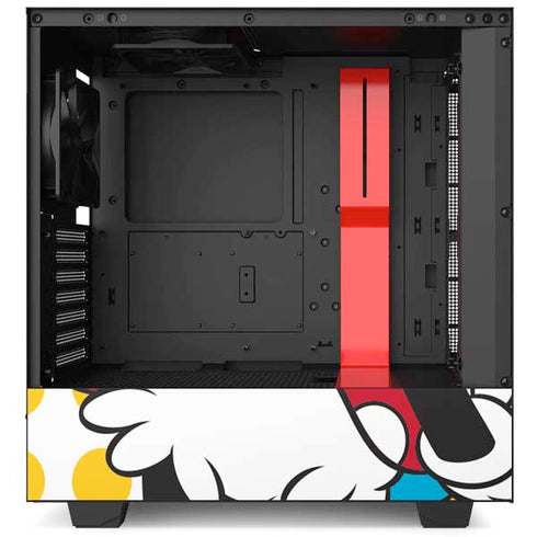 Disney Minnie Mouse Profile Yellow Dots NZXT H510 Compact ATX Mid-Tower Case Skin