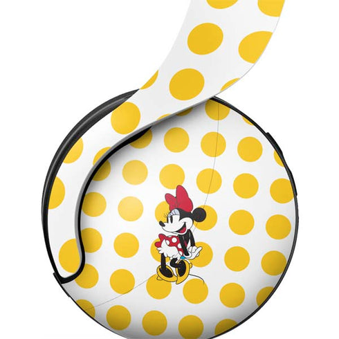 Disney Minnie Mouse Profile Yellow Dots PULSE 3D Wireless Headset for PS5 Skin