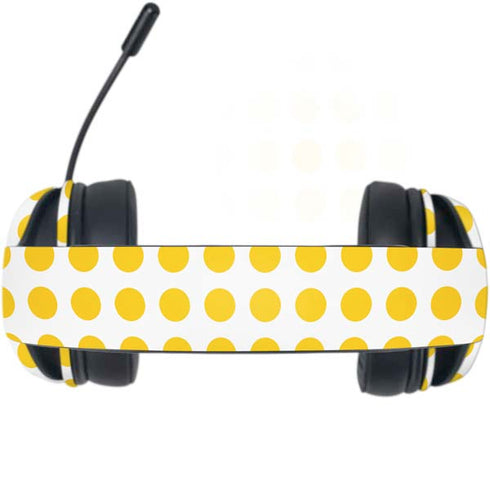 Disney Minnie Mouse Profile Yellow Dots Razer Kraken X Skin
