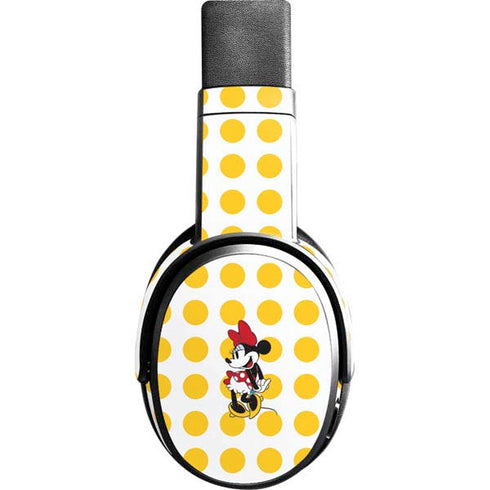 Disney Minnie Mouse Profile Yellow Dots Skullcandy Crusher Wireless Skin