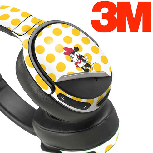 Disney Minnie Mouse Profile Yellow Dots Skullcandy Venue Skin