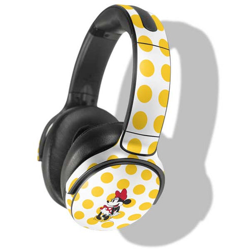 Disney Minnie Mouse Profile Yellow Dots Skullcandy Venue Skin