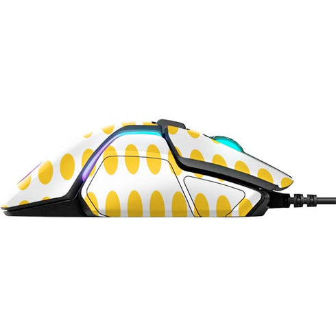 Disney Minnie Mouse Profile Yellow Dots SteelSeries Rival 600 Gaming Mouse Skin