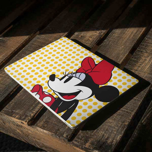 Disney Minnie Mouse Profile Yellow Dots Surface Laptop 2 Skin