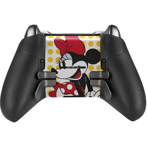 Disney Minnie Mouse Profile Yellow Dots Xbox Elite Wireless Controller Series 2 Skin