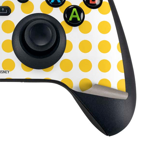 Disney Minnie Mouse Profile Yellow Dots Xbox Series X Controller Skin