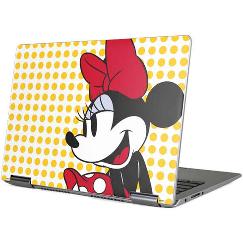 Disney Minnie Mouse Profile Yellow Dots Yoga 710 14in Skin