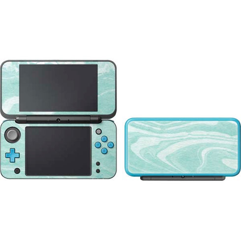 Mint Marbling Nintendo 2DS XL (2017) Skin
