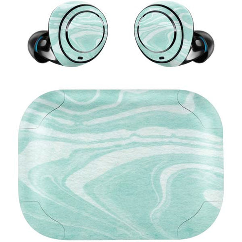 Mint Marbling Amazon Echo Buds Skin