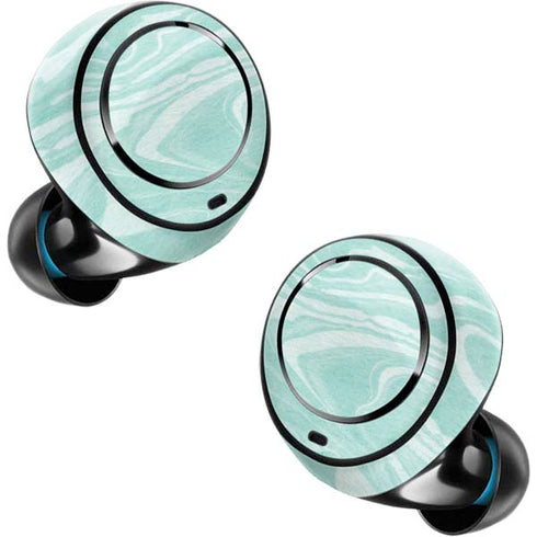 Mint Marbling Amazon Echo Buds Skin