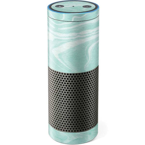 Mint Marbling Amazon Echo Skin