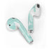Mint Marbling Apple AirPods Skin