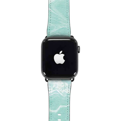 Mint Marbling Apple Watch Band 42-44mm