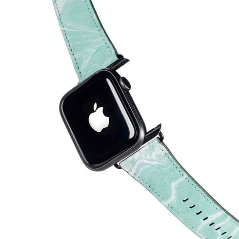 Mint Marbling Apple Watch Band 42-44mm