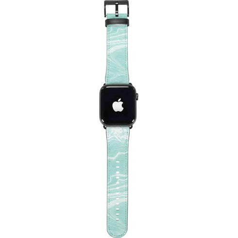 Mint Marbling Apple Watch Band 42-44mm