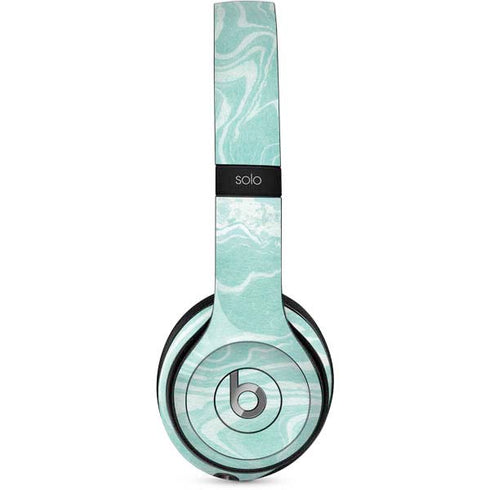 Mint Marbling Beats Solo 2 Wired Skin