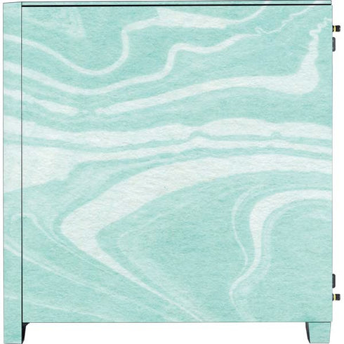 Mint Marbling Corsair 4000D Tempered Glass Mid-Tower ATX Case Skin