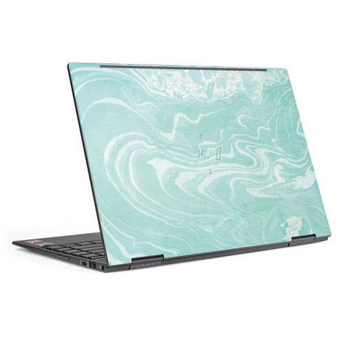 Mint Marbling HP Envy Skin