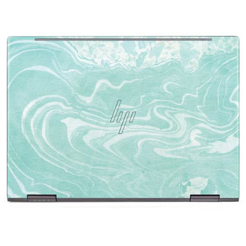 Mint Marbling HP Envy Skin