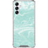 Mint Marbling Galaxy A15 5G Clear Case