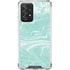Mint Marbling Galaxy A52 5G Clear Case