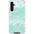 Mint Marbling Galaxy A54 5G Clear Case
