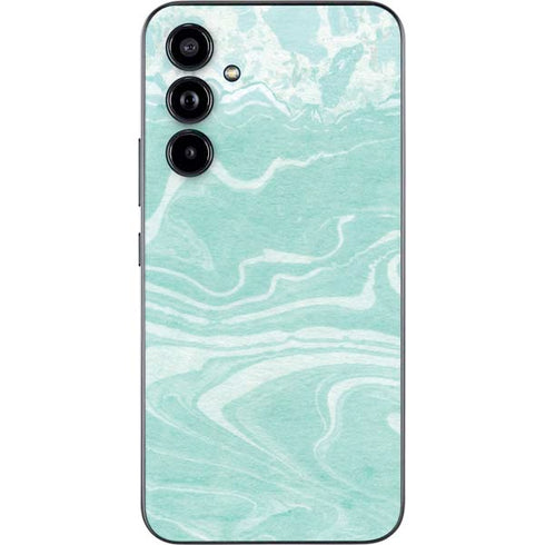 Mint Marbling Galaxy A54 5G Skin