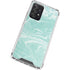 Mint Marbling Galaxy A72 5G Clear Case