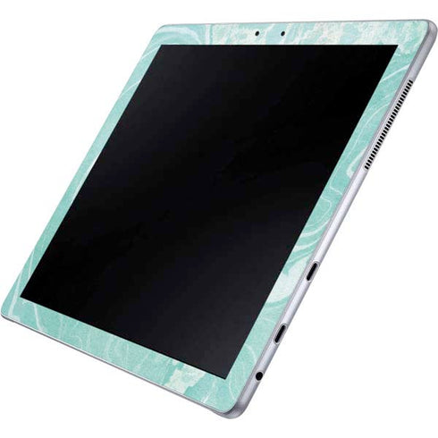 Mint Marbling Galaxy Book 12in Skin