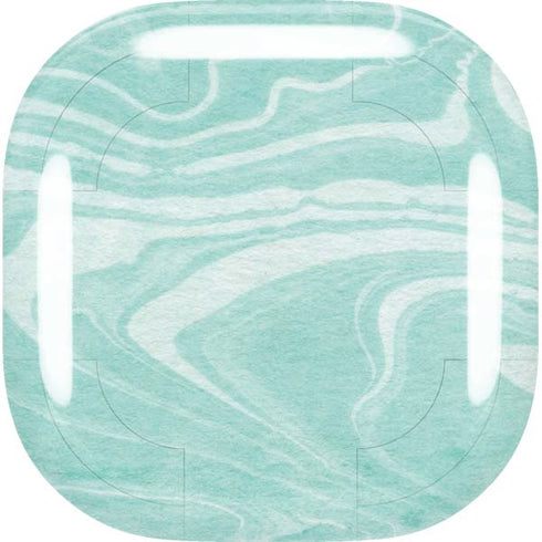 Mint Marbling Galaxy Buds Live Skin