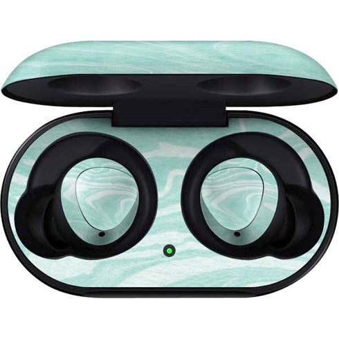 Mint Marbling Galaxy Buds Skin