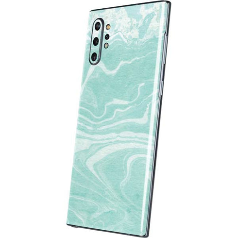 Mint Marbling Galaxy Note 10 Plus Skin