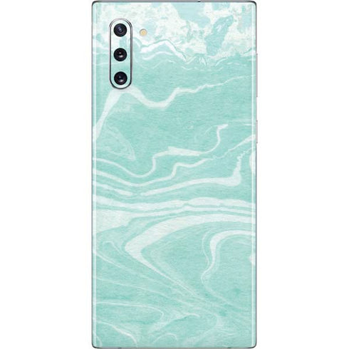 Mint Marbling Galaxy Note 10 Skin