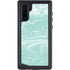 Mint Marbling Galaxy Note 10 Waterproof Case