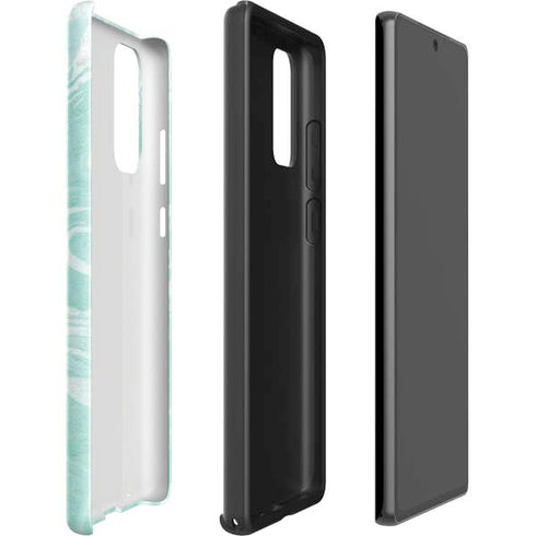 Mint Marbling Galaxy Note20 5G Pro Case