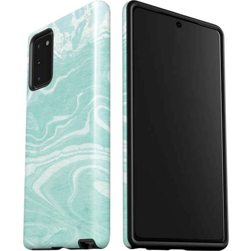 Mint Marbling Galaxy Note20 5G Pro Case